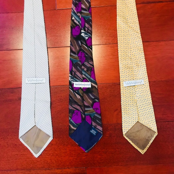 bundle of 3 Perry Ellis ties - Picture 2 of 2